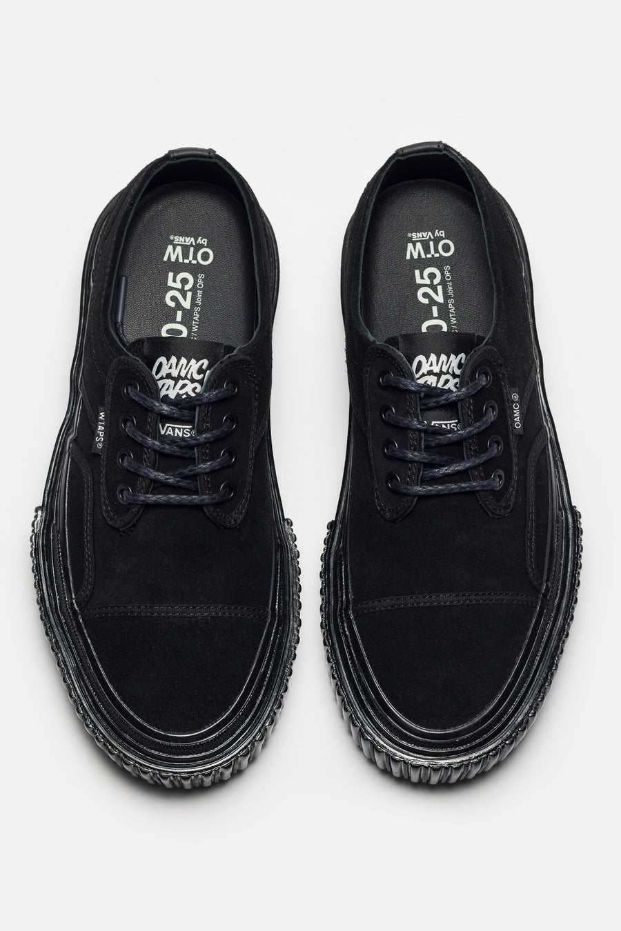 OAMC x WTAPS x OTW  Seylynn Lug Sneaker in Black