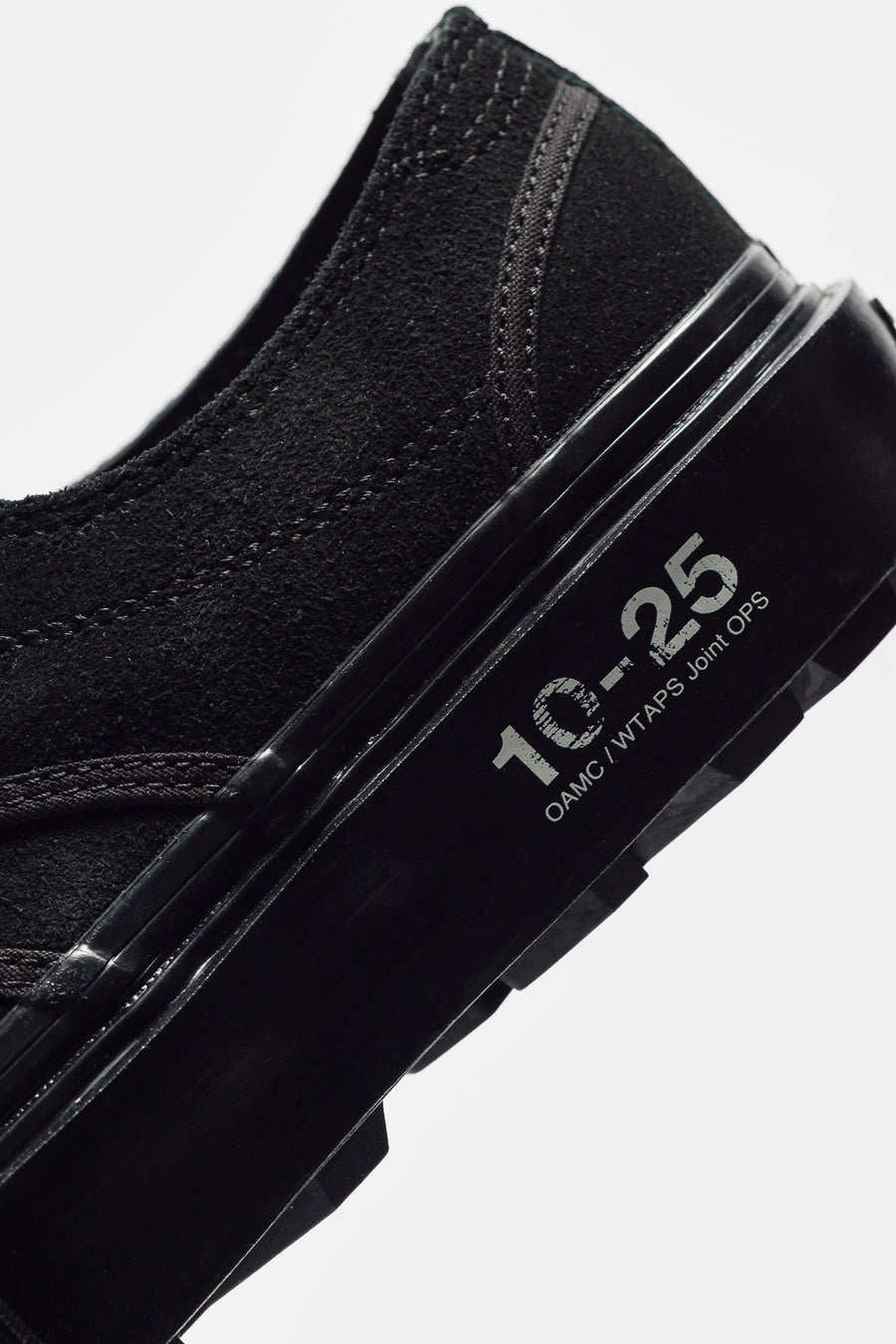 OAMC x WTAPS x OTW  Seylynn Lug Sneaker in Black