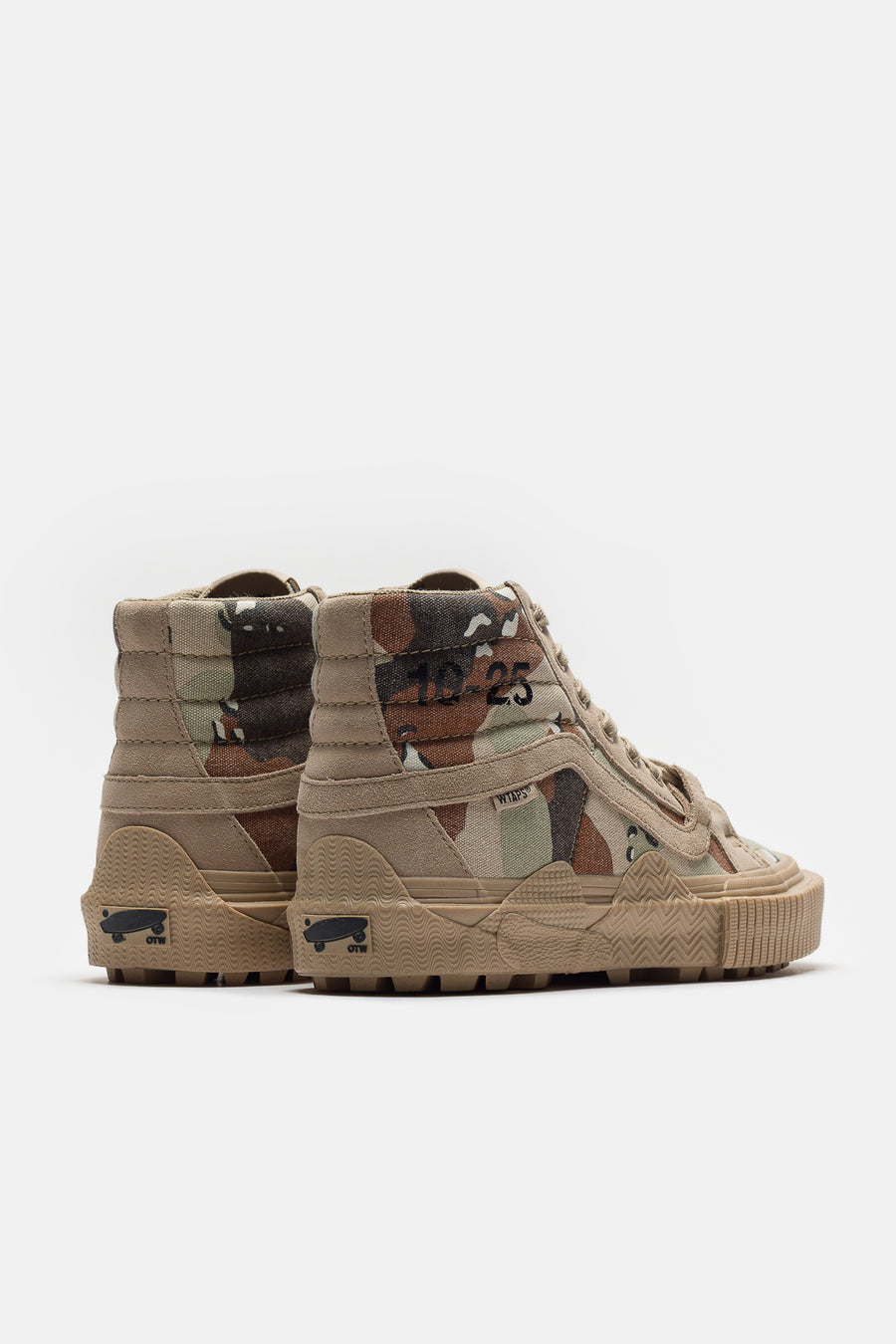 OAMC x WTAPS x OTW Sk8-Hi GL Lug Sneaker in Desert Camo