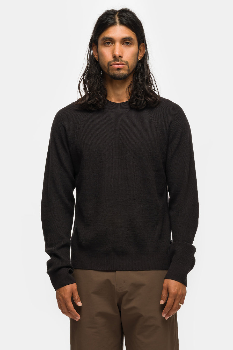 Arc’teryx Veilance Conic Wool Midlayer Sweater in Black - Notre
