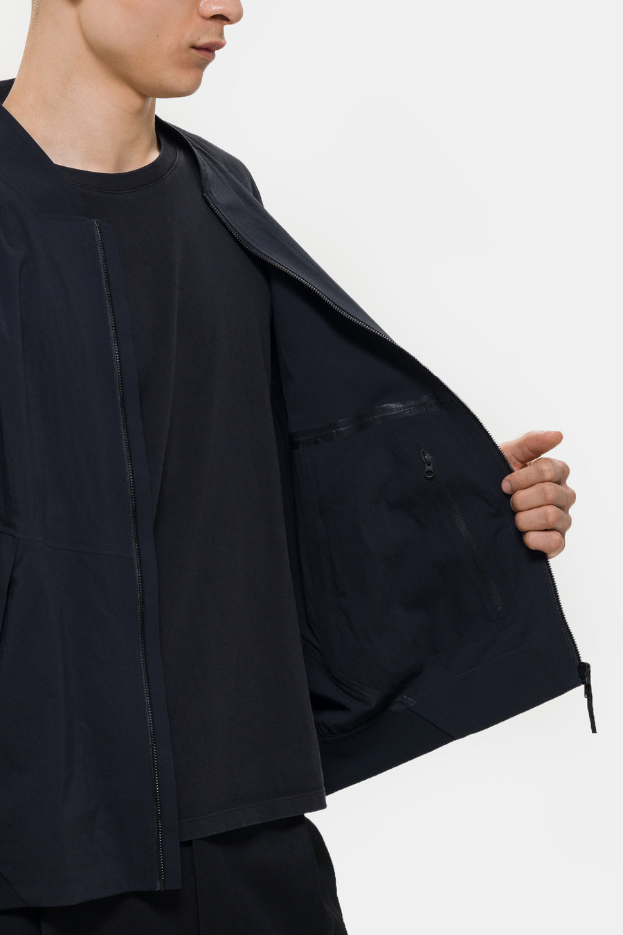 Diode Bomber Jacket in Black