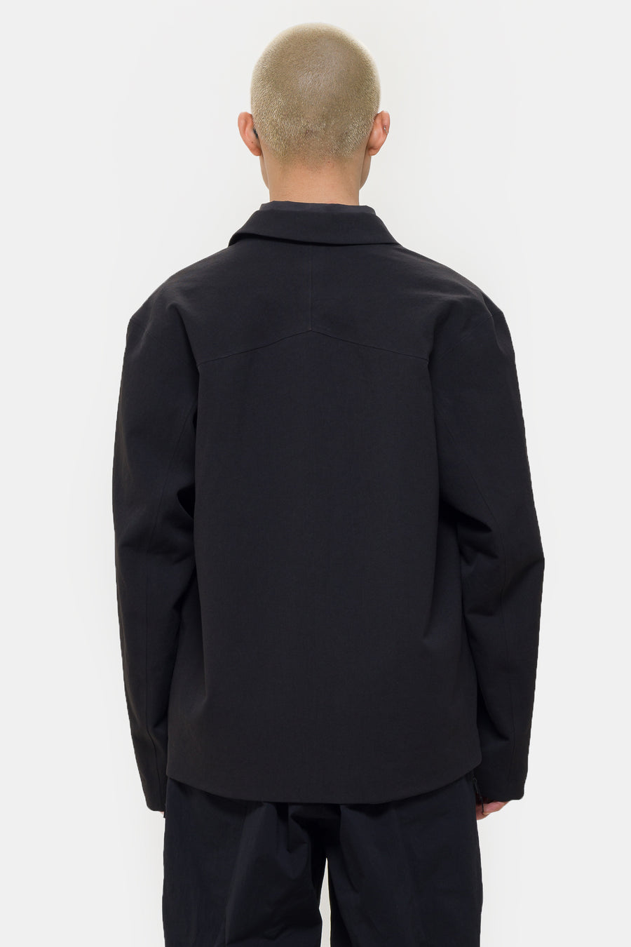 Mionn Softshell Overshirt in Black