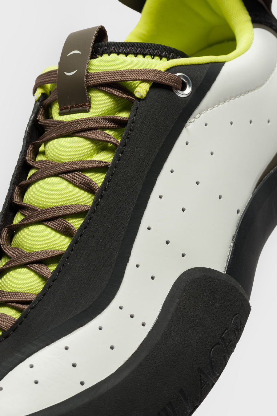 Village PM 2 PM Sneaker in White/Lime - Notre
