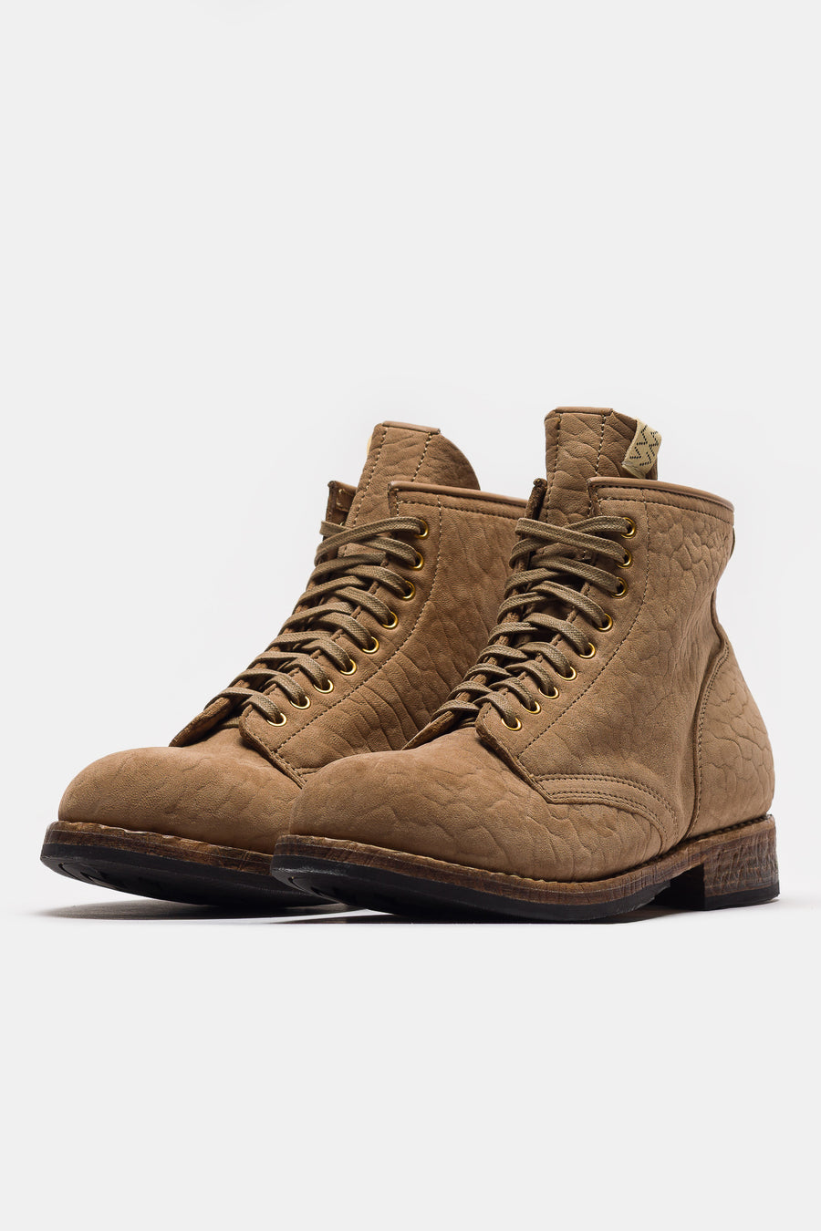 visvim Brigadier Mid Folk Boot in Sand - Notre