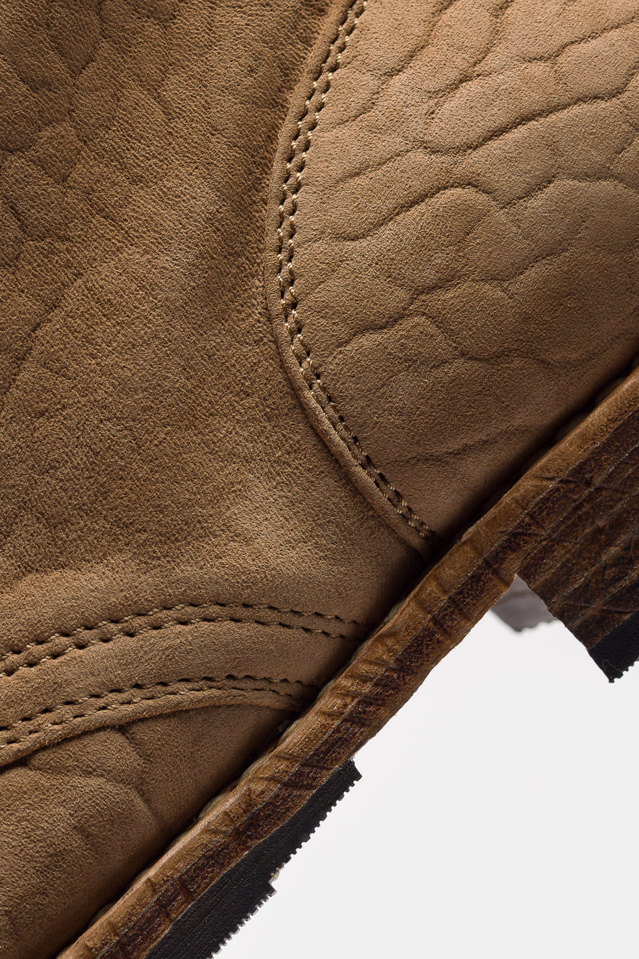 visvim Brigadier Mid Folk Boot in Sand - Notre