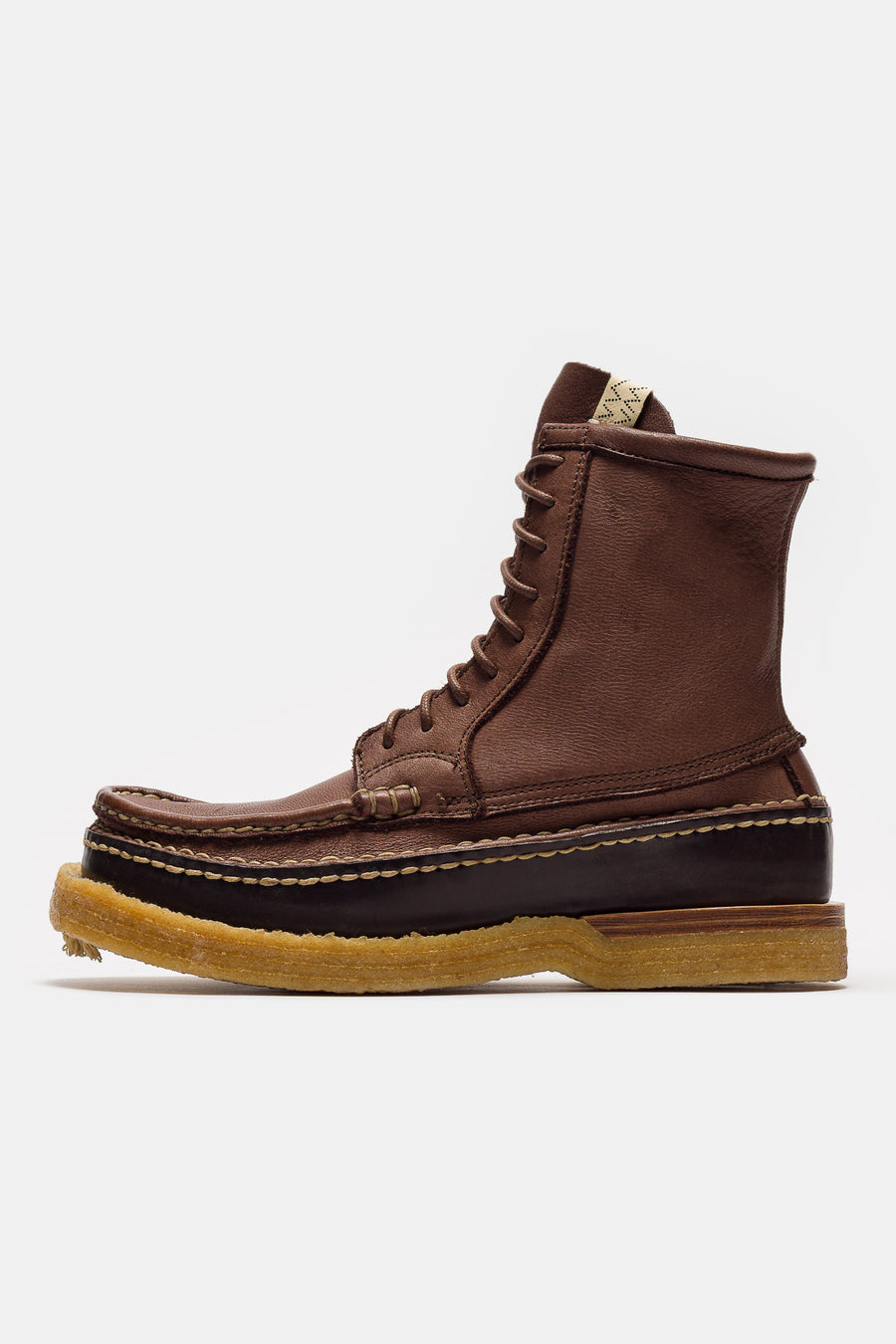 visvim Cheekag-Folk Boot in Dark Brown - Notre