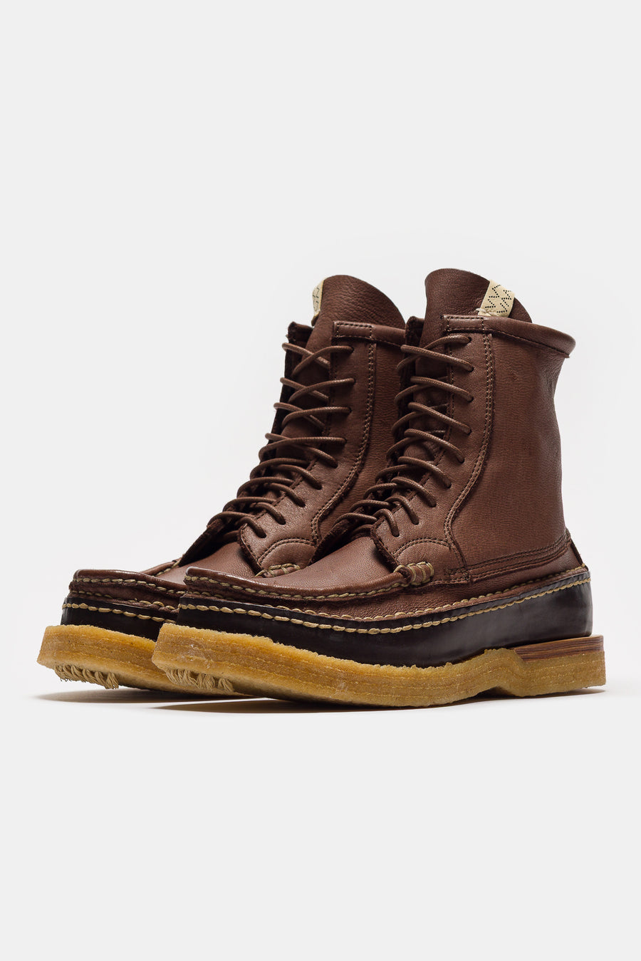 visvim Cheekag-Folk Boot in Dark Brown - Notre