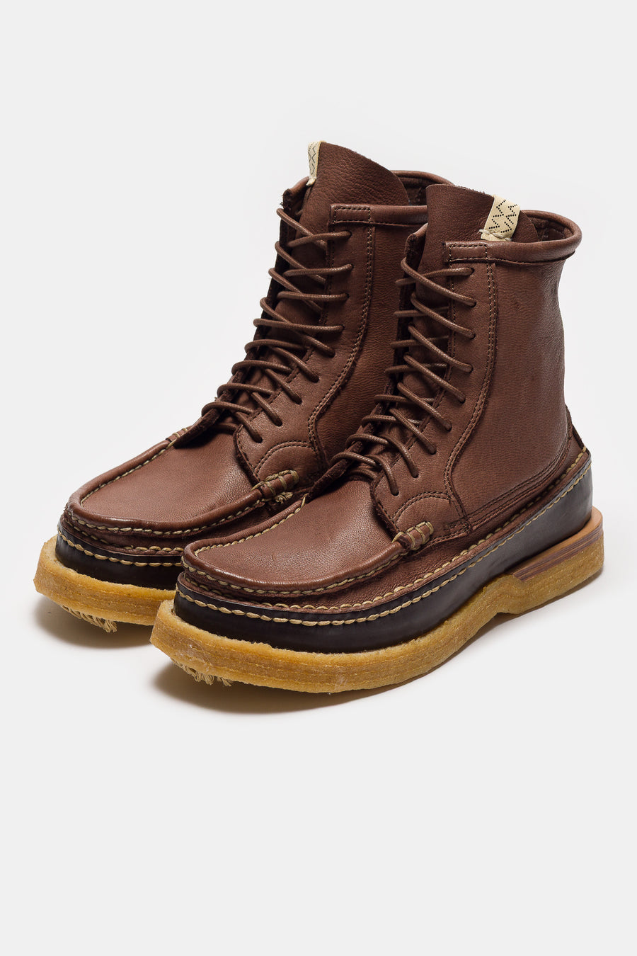 visvim Cheekag-Folk Boot in Dark Brown - Notre