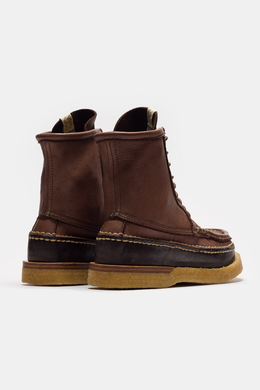 visvim Cheekag-Folk Boot in Dark Brown - Notre