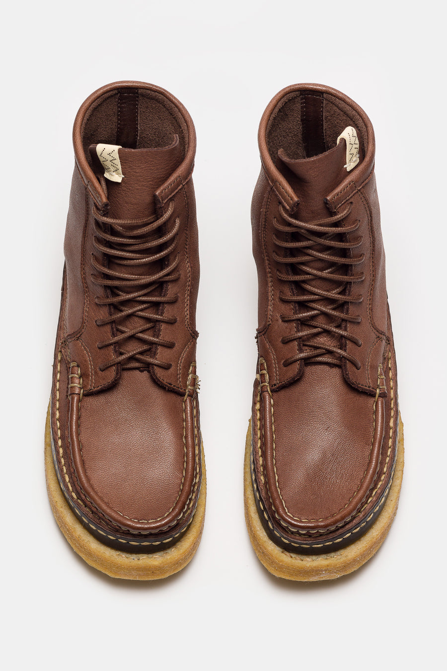 visvim Cheekag-Folk Boot in Dark Brown - Notre