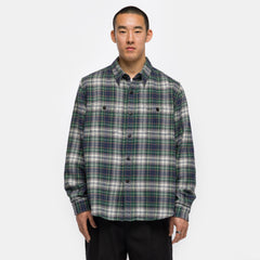 Larrikan Check Shirt in Green - VISVIM