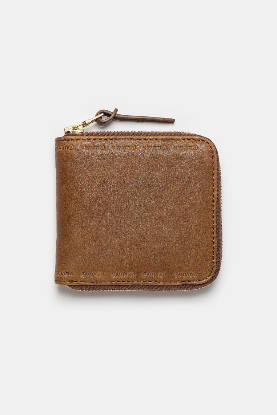 Leather Bi-Fold Wallet in Brown
