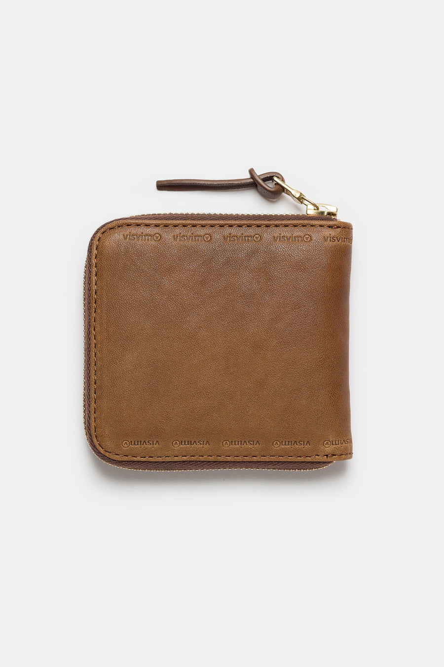 Leather Bi-Fold Wallet in Brown