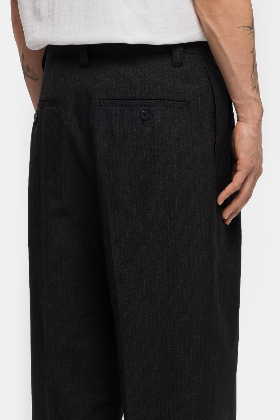 visvim Russo Pant in Santome Black - Notre