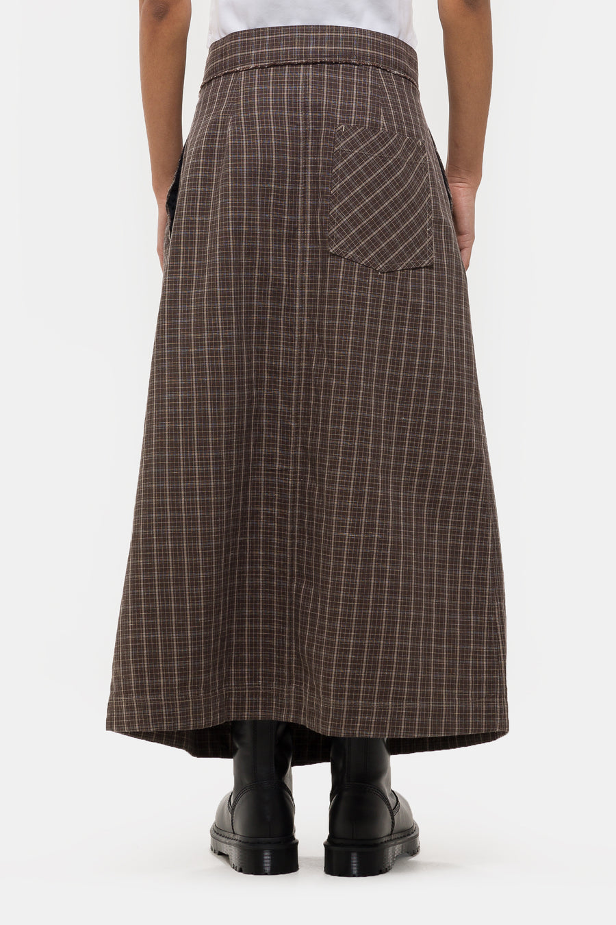 【NONCODE】Prene Flared Wrap Skirt RNF300 - Nylon Wrap Skirt – Los Angeles Apparel