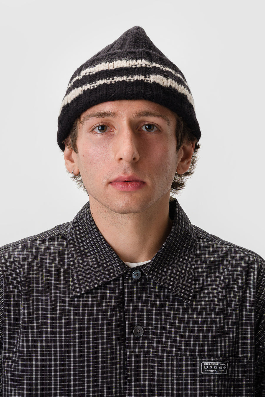 Court Beanie in Black