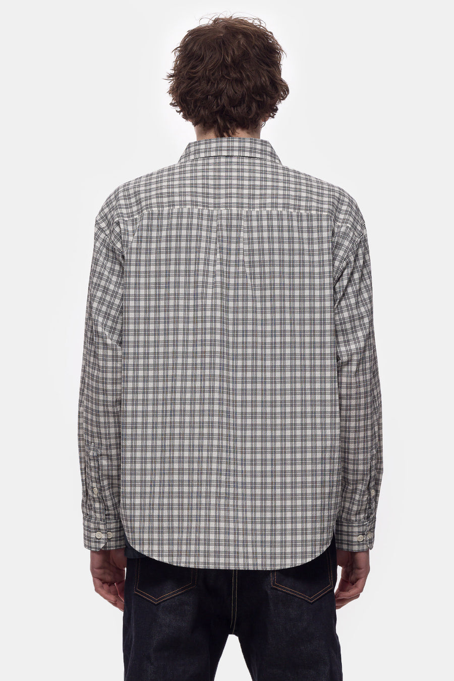 mfpen Executive Shirt in Off White Check - Notre