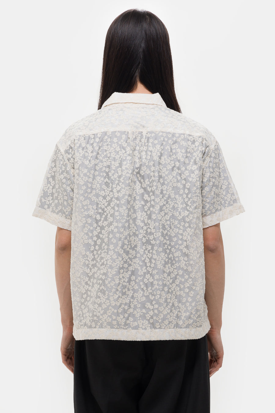 mfpen Holiday Shirt in Sheer Floral - Notre