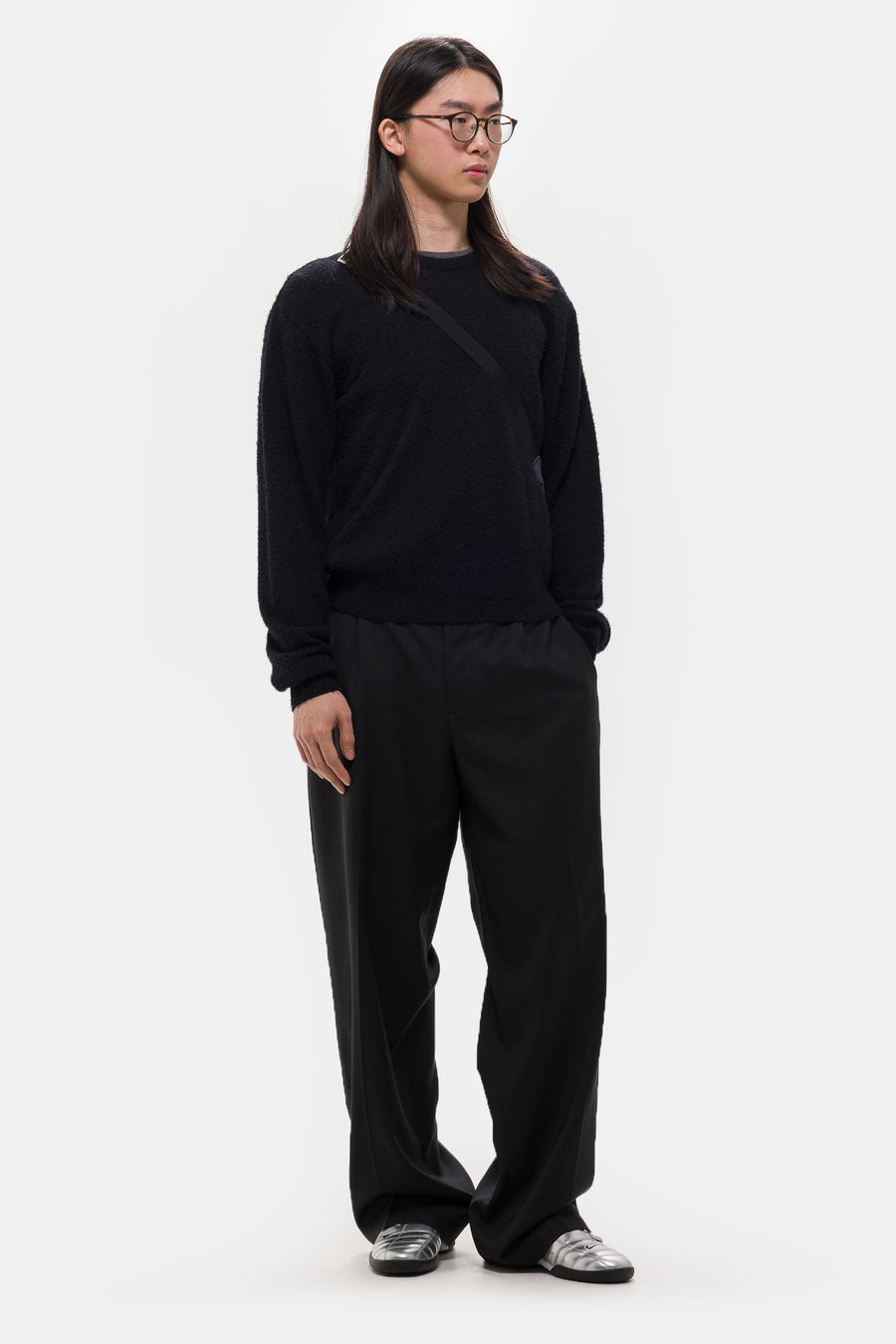 mfpen Phrase Knit Sweater in Black Snug - Notre