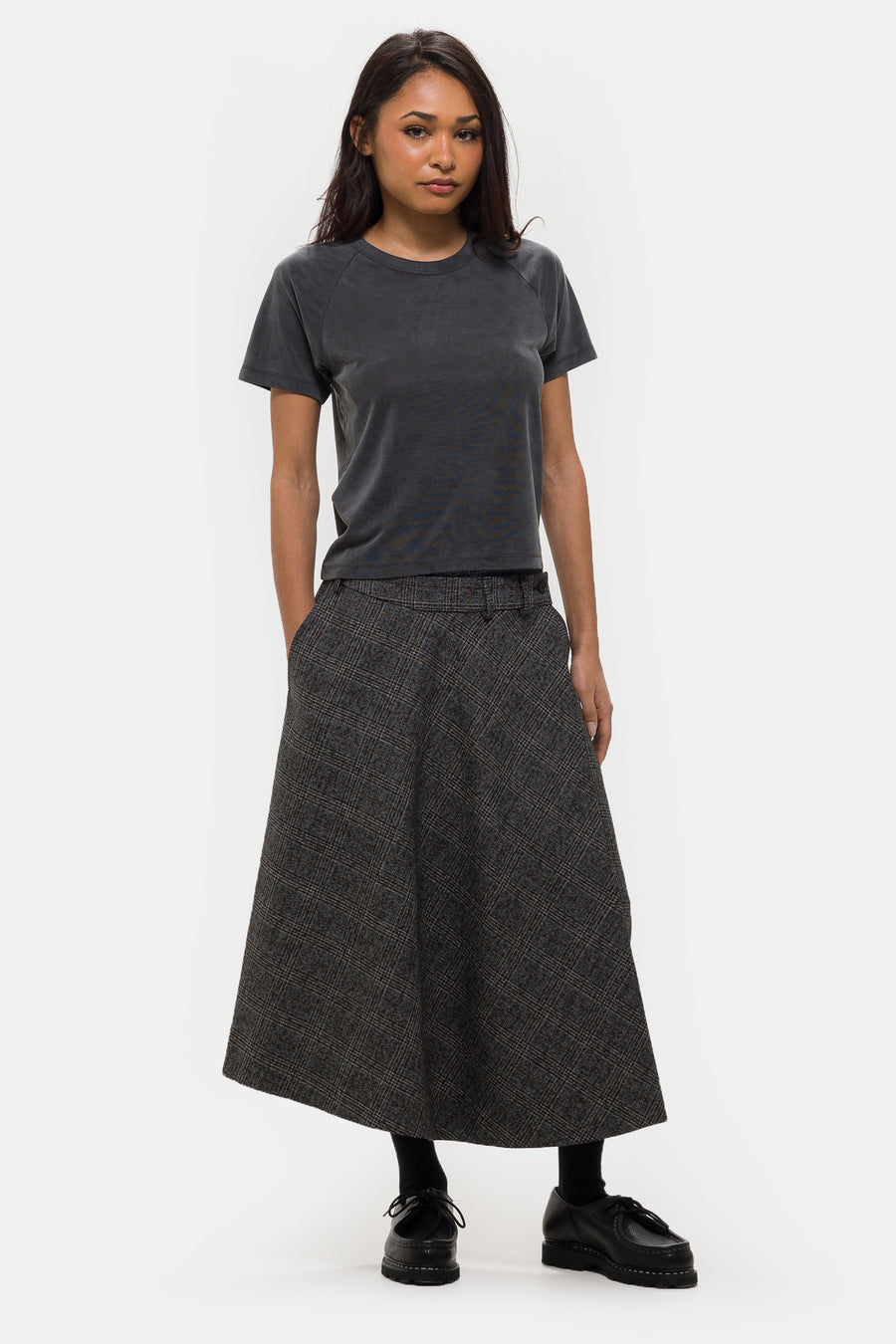 mfpen Raglan T-Shirt in Metal Grey - Notre