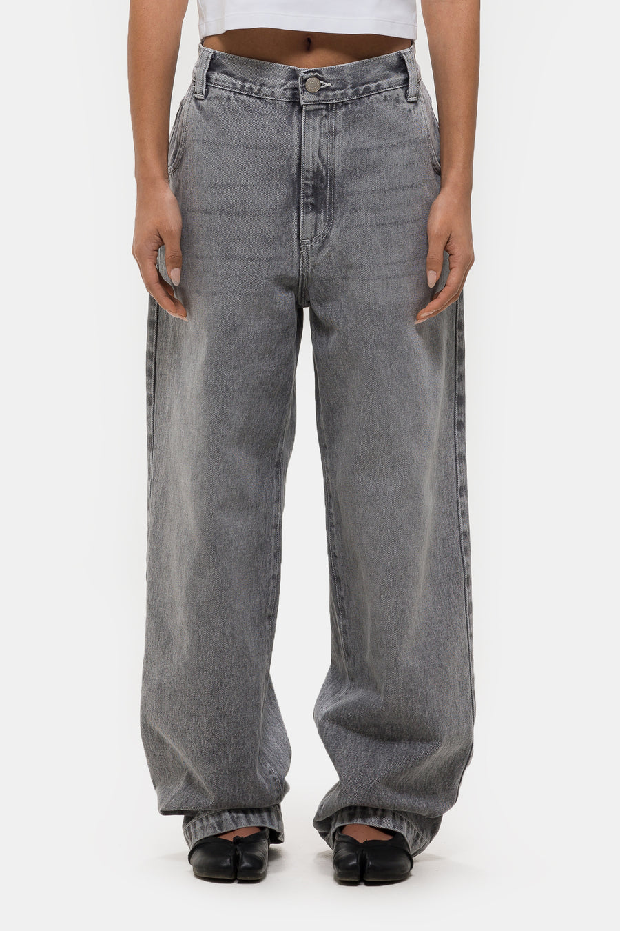 mfpen Regular Jean in Washed Light Grey - Notre
