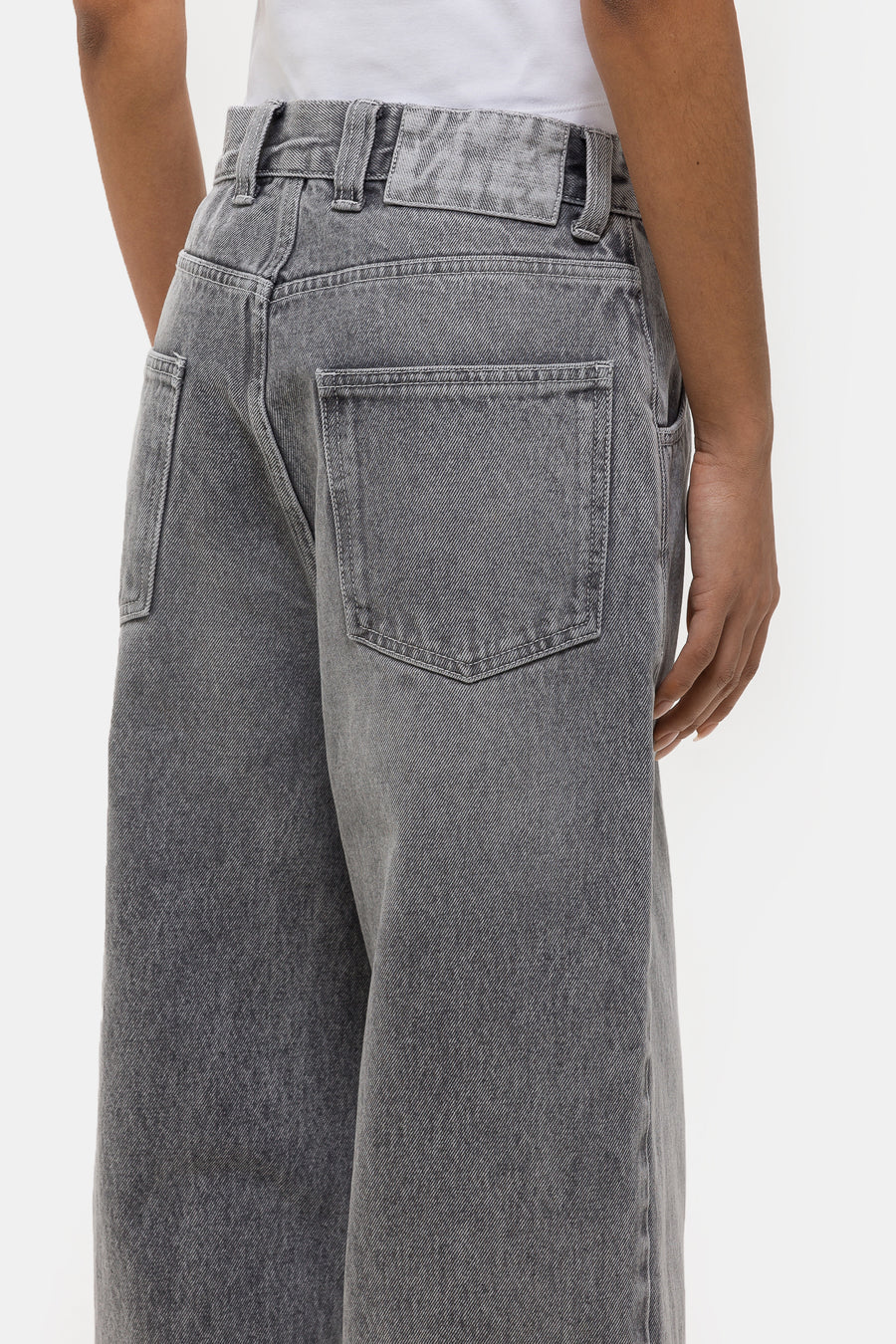 mfpen Regular Jean in Washed Light Grey - Notre