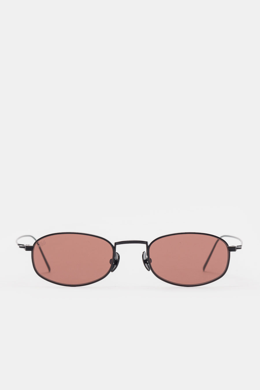 Akila Icon Sunglasses in Matte Black/Burgundy - Notre