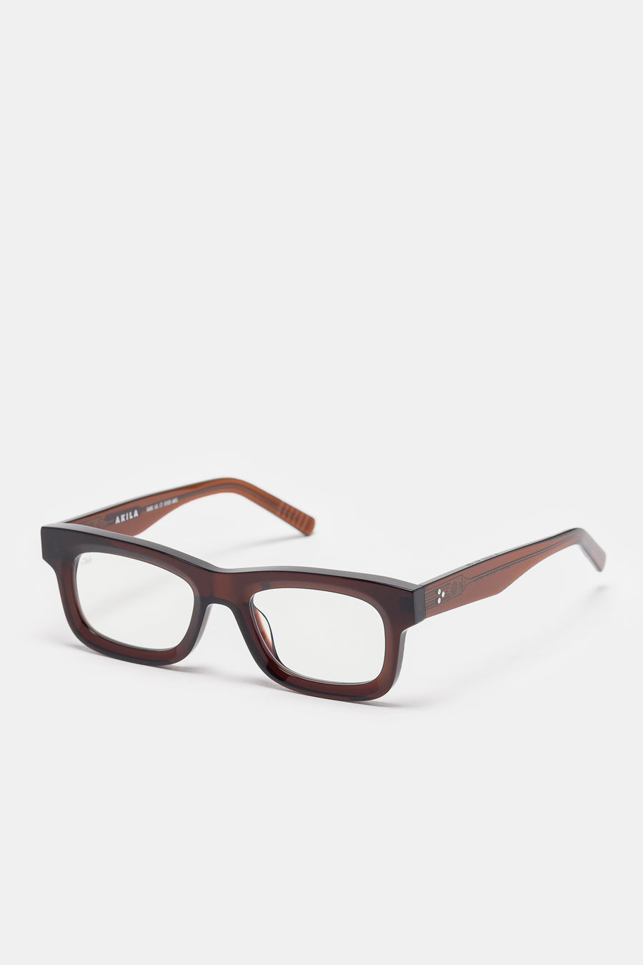 Akila Jubilee Glasses in Brown - Notre