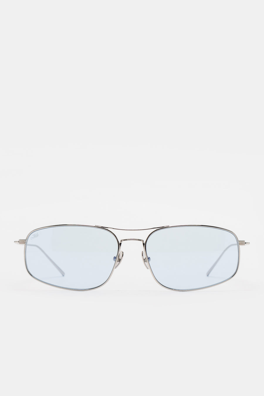 Akila Mal Sunglasses in Silver/Sky Blue - Notre