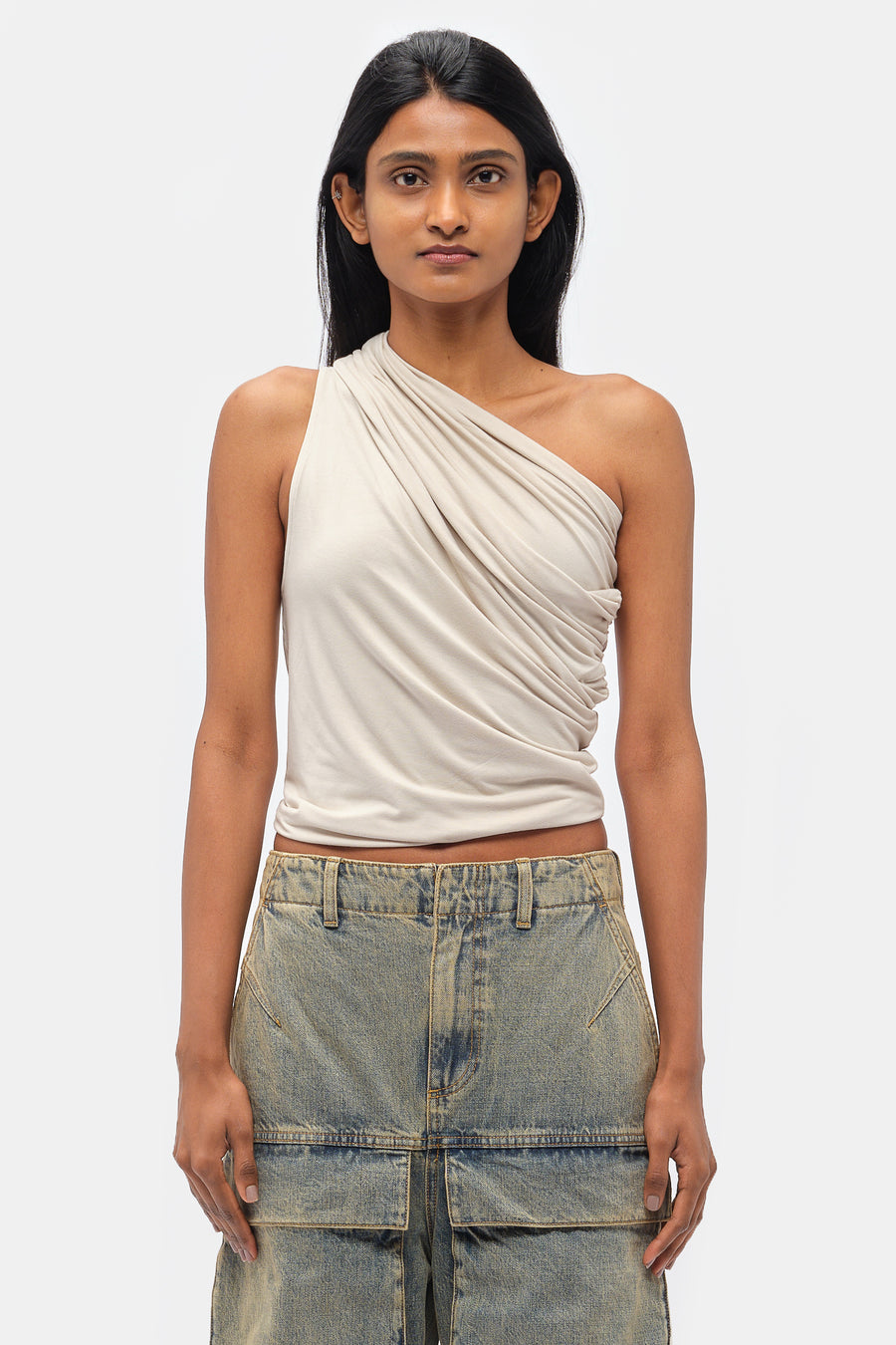 Entire Studios Pillar Top in Grey - Notre