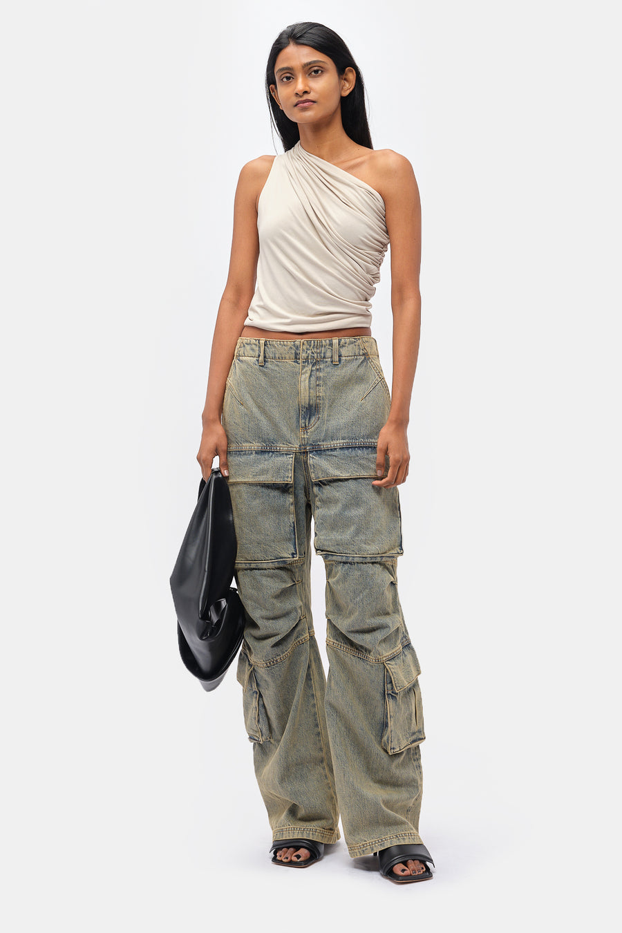 Entire Studios Pillar Top in Grey - Notre