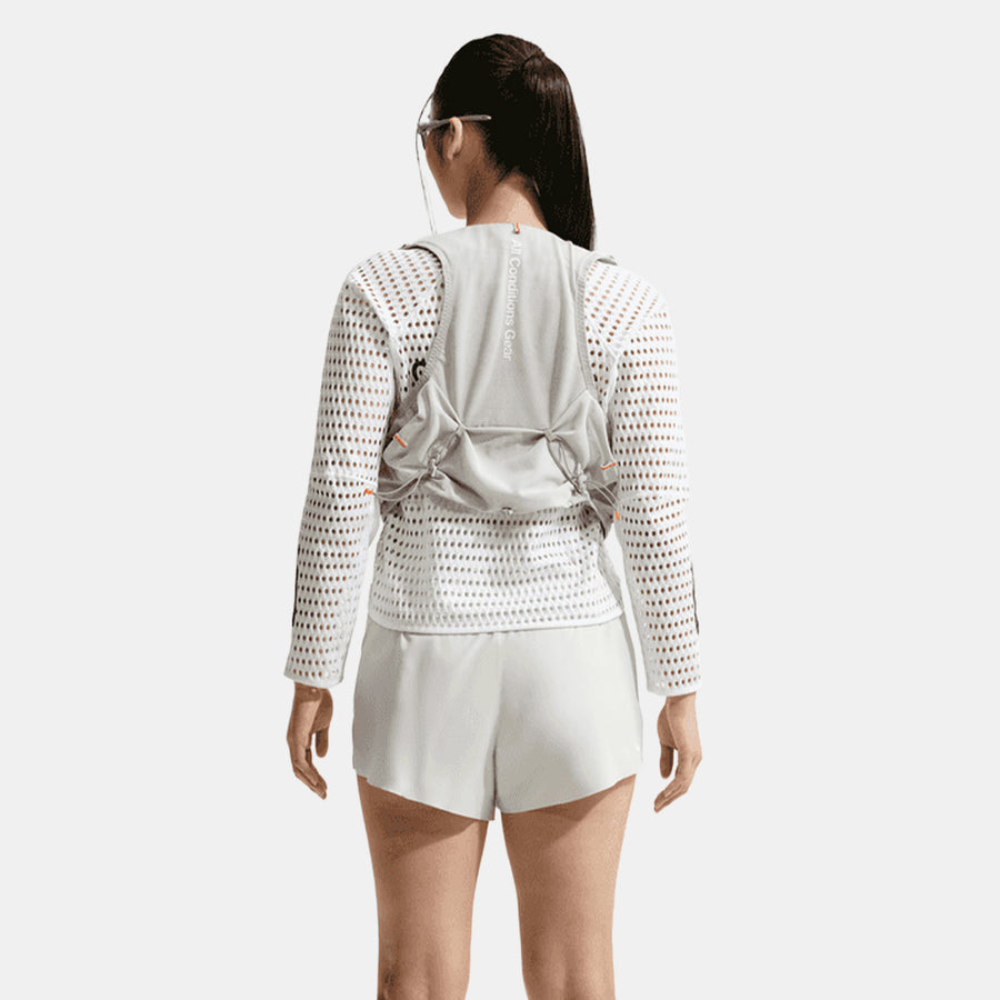 ACG Women's Radical AirFlow NXT Dri-FIT Long Sleeve Trail Running Top in White