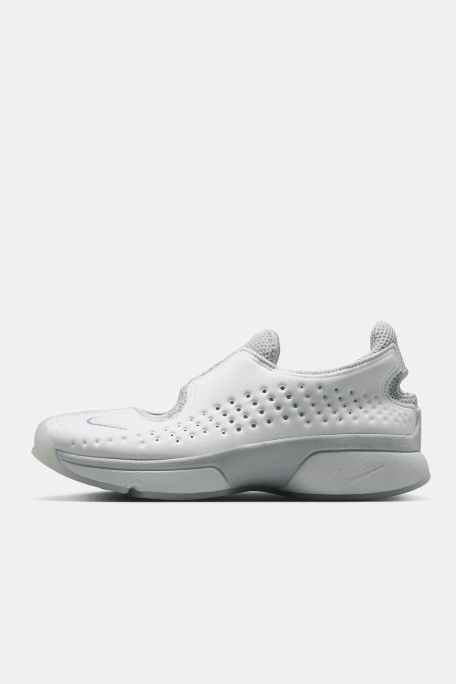 Air Rift 2 Sneaker in Summit White/Ice Blue/Swan/Light Silver