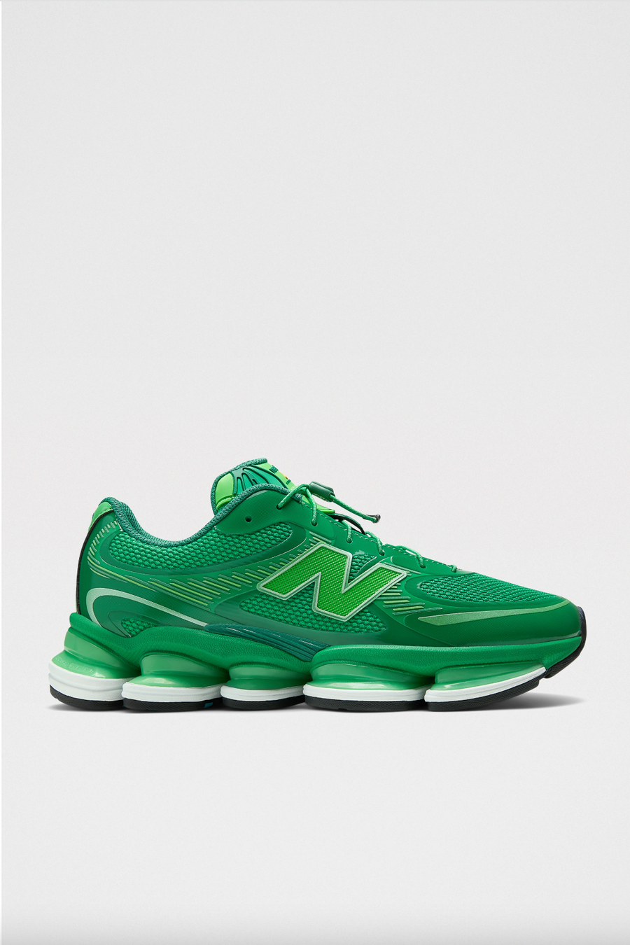 Aminé ABZORB 2000 Sneaker in Bright Green/Classic Green