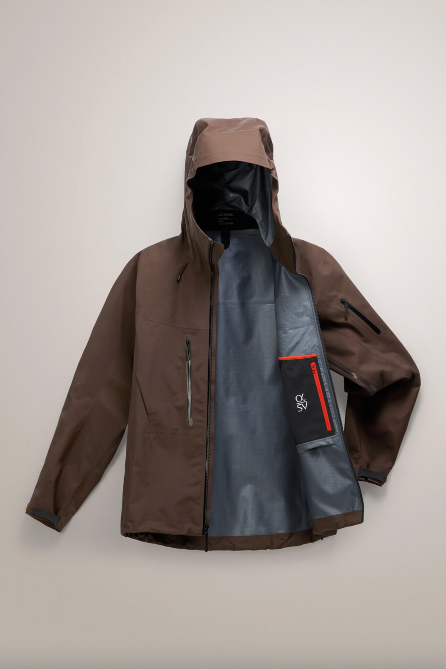 Alpha SV Jacket in Carob/Black/Dynasty