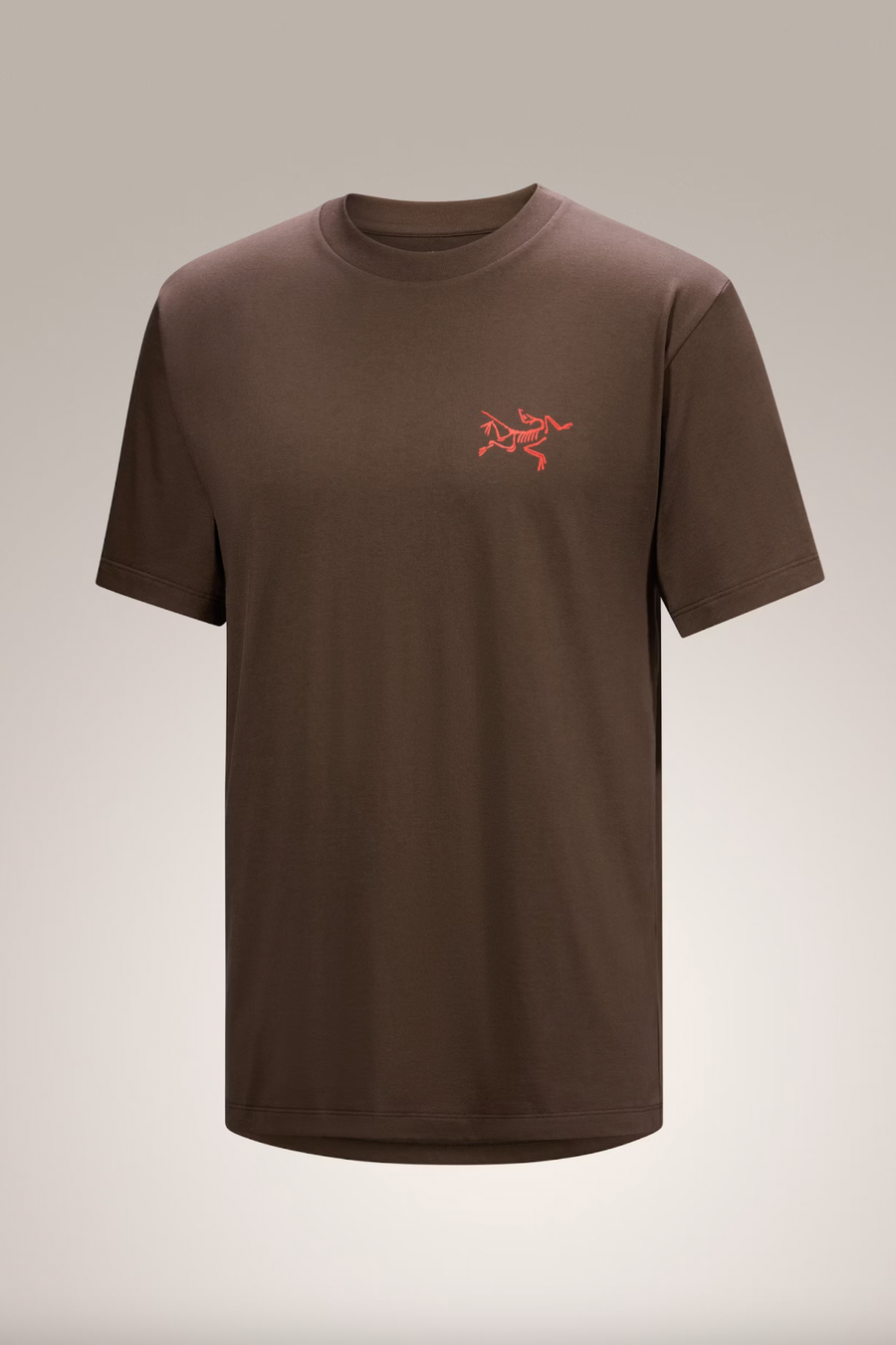 Kragg SL Cotton T-Shirt in Carob/Dynasty