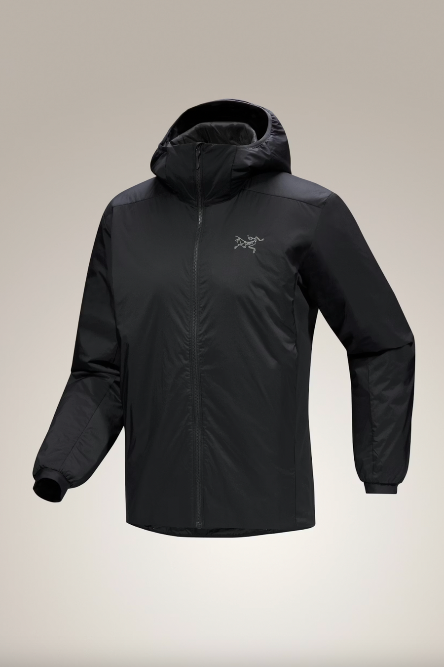 Atom Hoody Jacket in Black