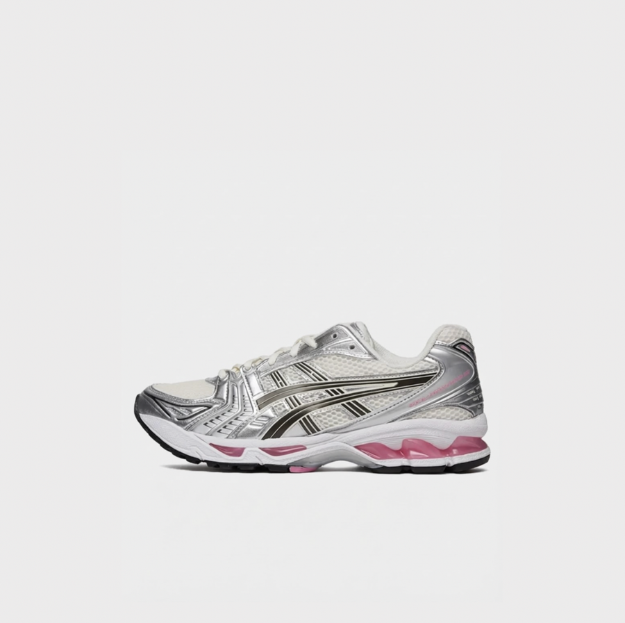 Gel-Kayano 14 Sneaker in Cream/Sweet Pink