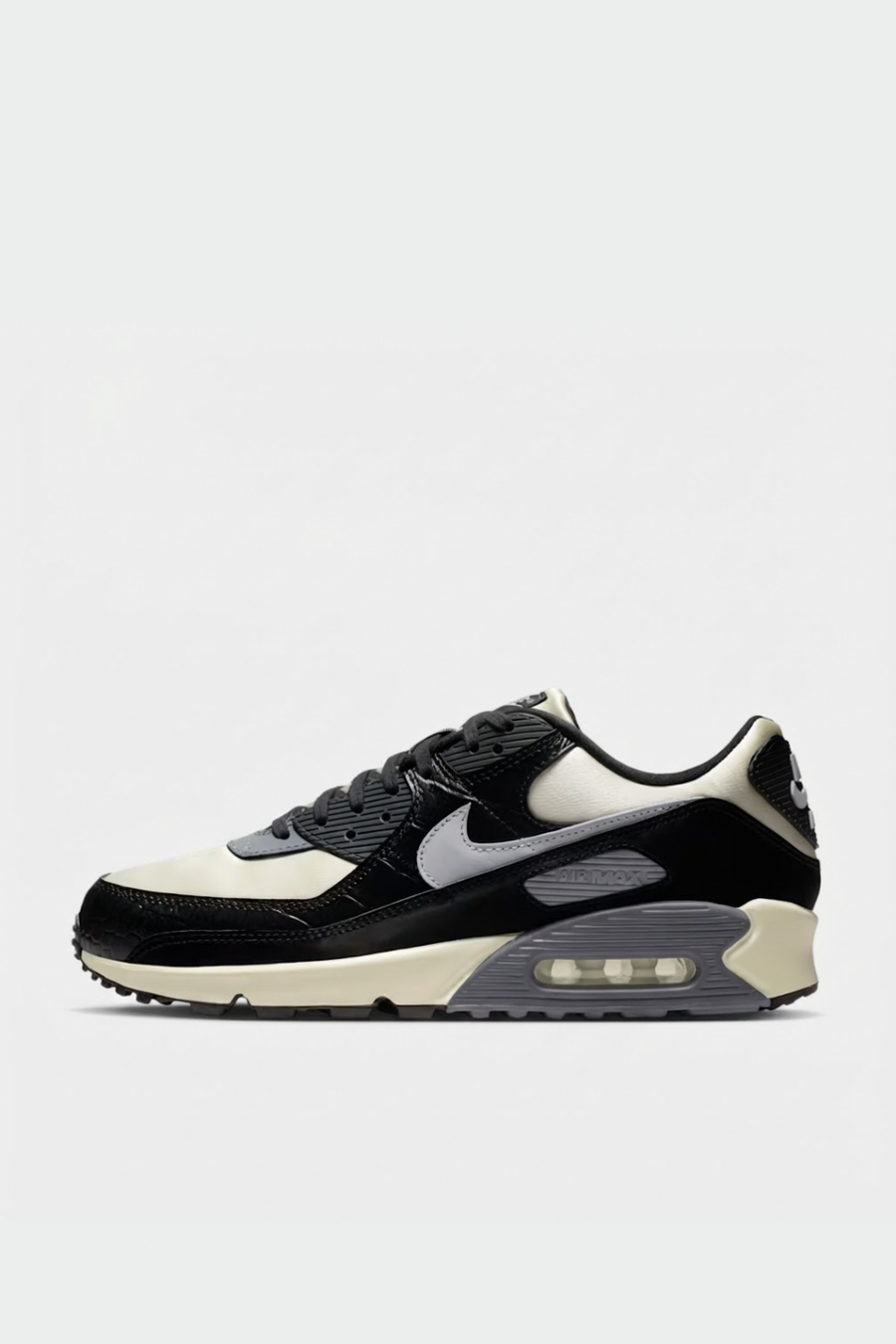 Air Max 90 Sneaker in Sail/Lt Smoke Grey/Black/Anthracite