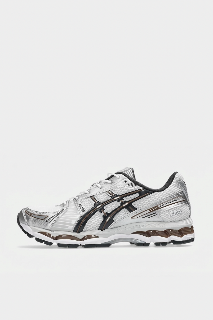 Gel-Kayano 12.1 Sneaker in White/Graphite Grey