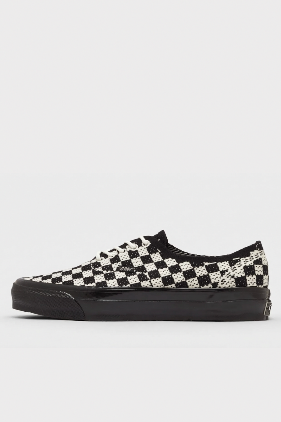 Vans LX Authentic 44 EK Sneaker in Punk Check Black/Marshmallow - Notre