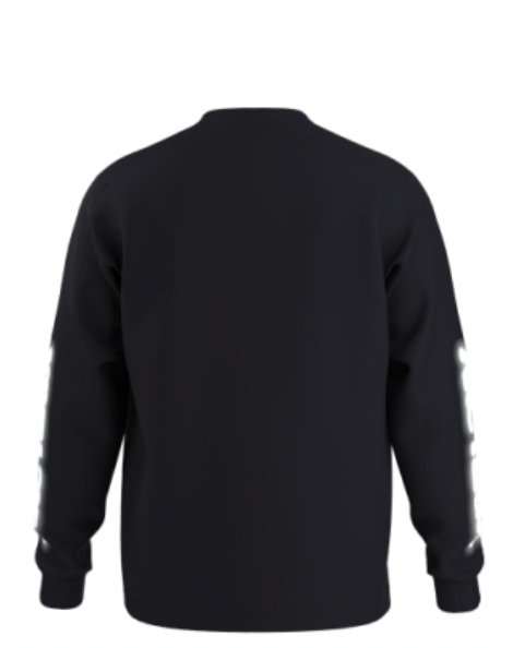 Kragg Cotton Dream State LS T-Shirt in Black/White