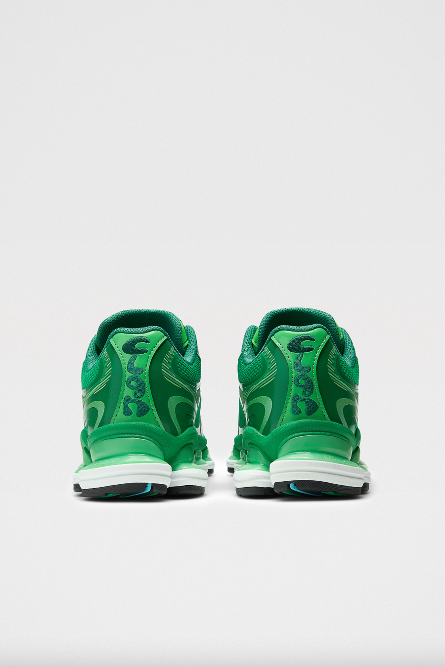Aminé ABZORB 2000 Sneaker in Bright Green/Classic Green