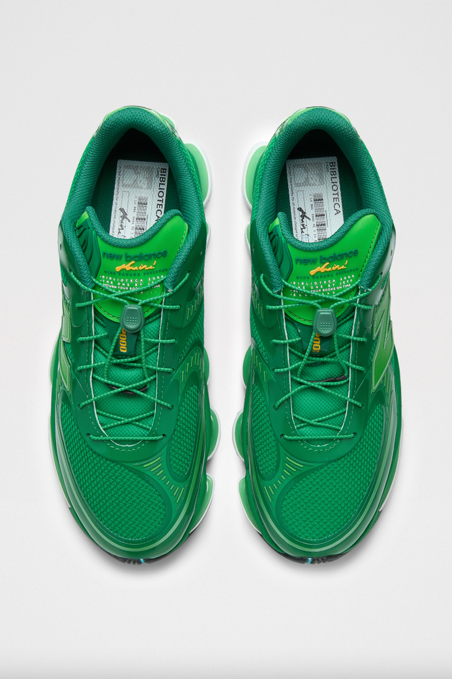 Aminé ABZORB 2000 Sneaker in Bright Green/Classic Green