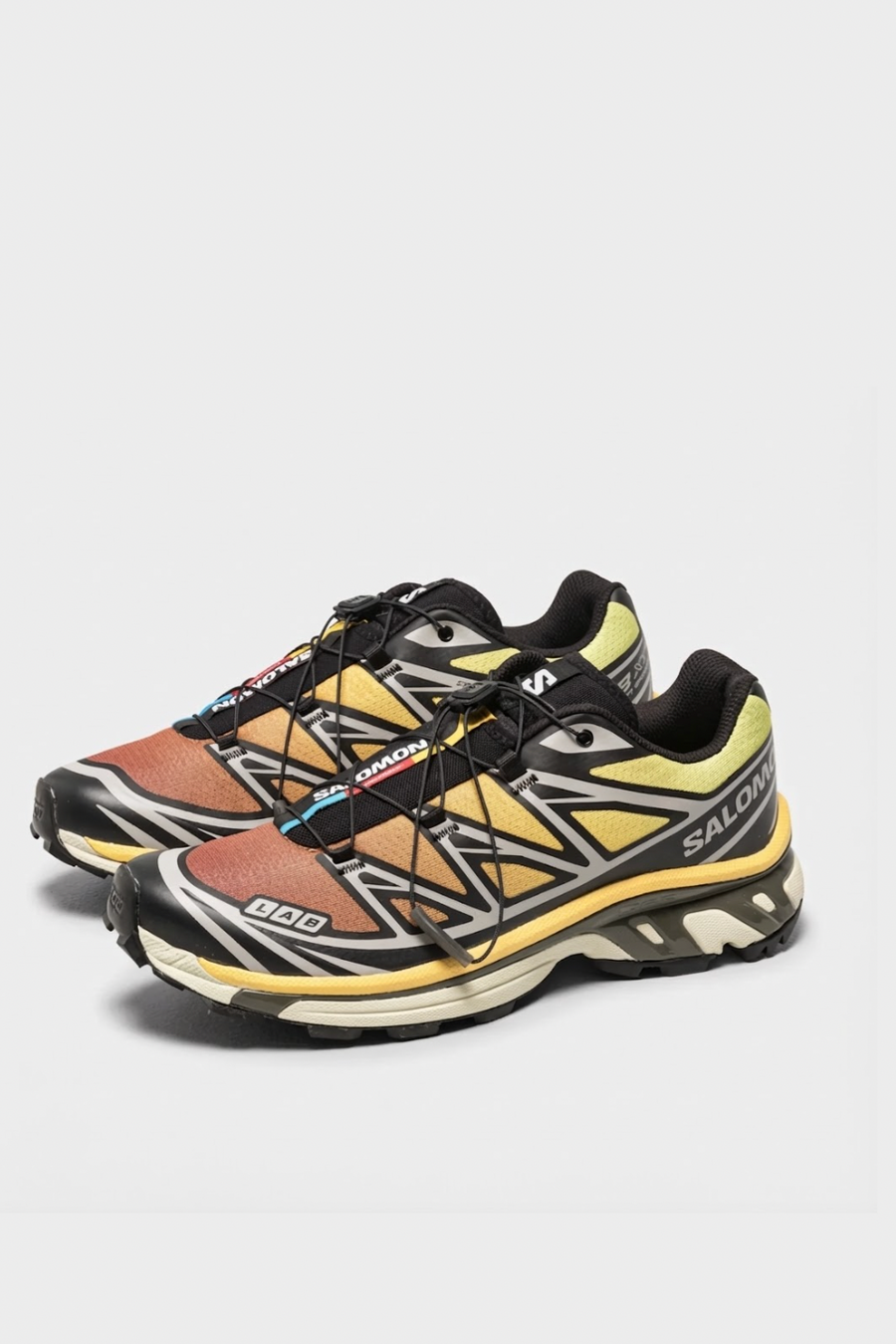 SALOMON ADVANCED XT-6 Sneaker in Black/Grape Leaf/Beach Ball - Notre