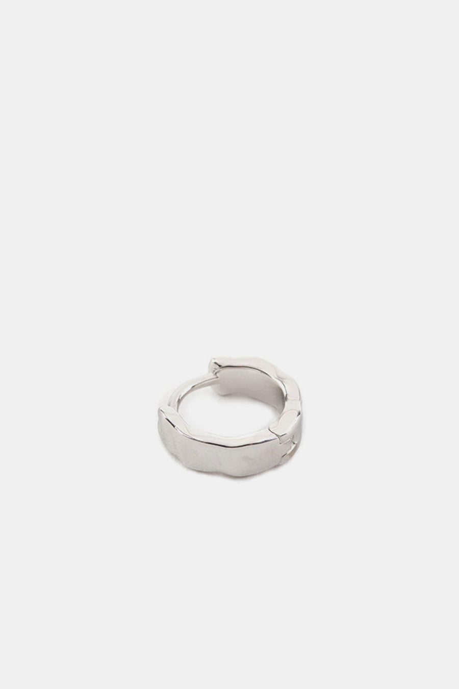 Serge Denimes Silver Attrition Earring - Notre