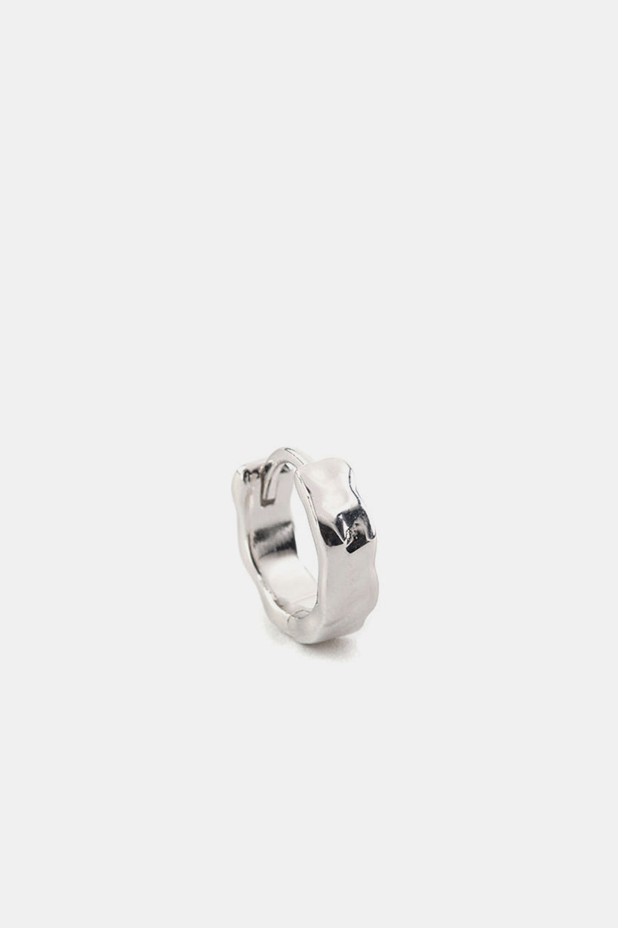 Serge Denimes Silver Attrition Earring - Notre