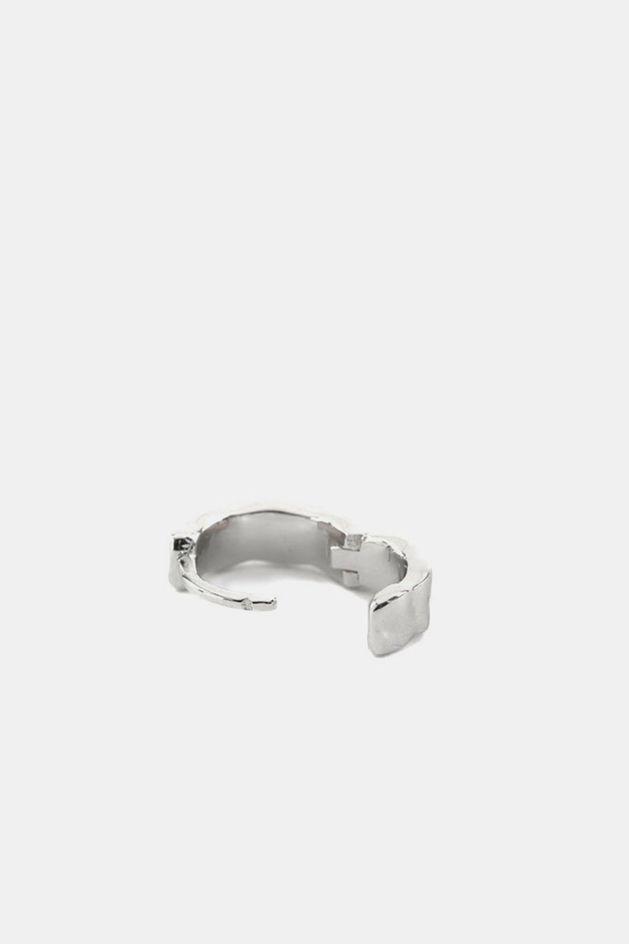 Serge Denimes Silver Attrition Earring - Notre