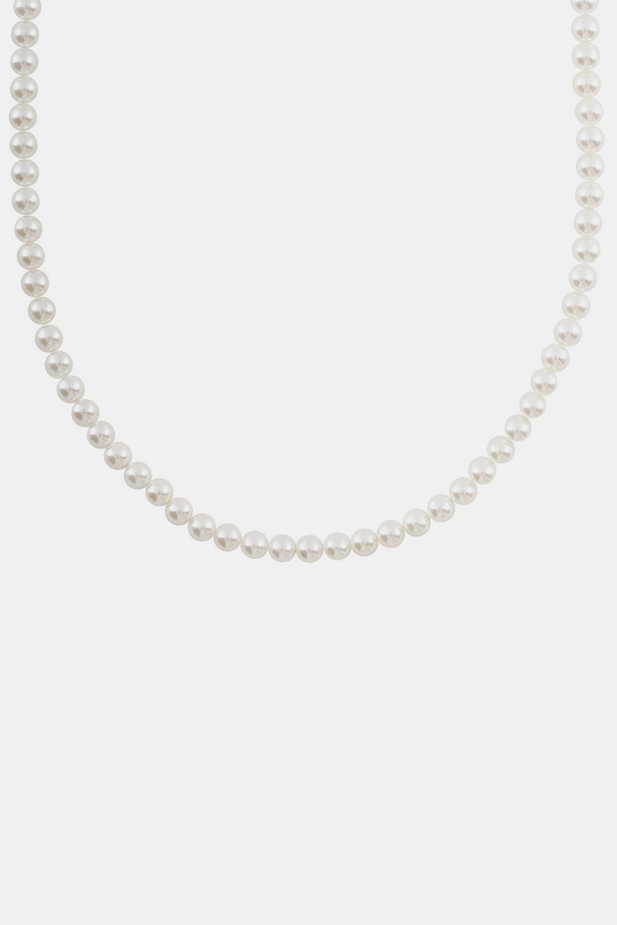 Serge Denimes Silver Pearl Necklace - Notre