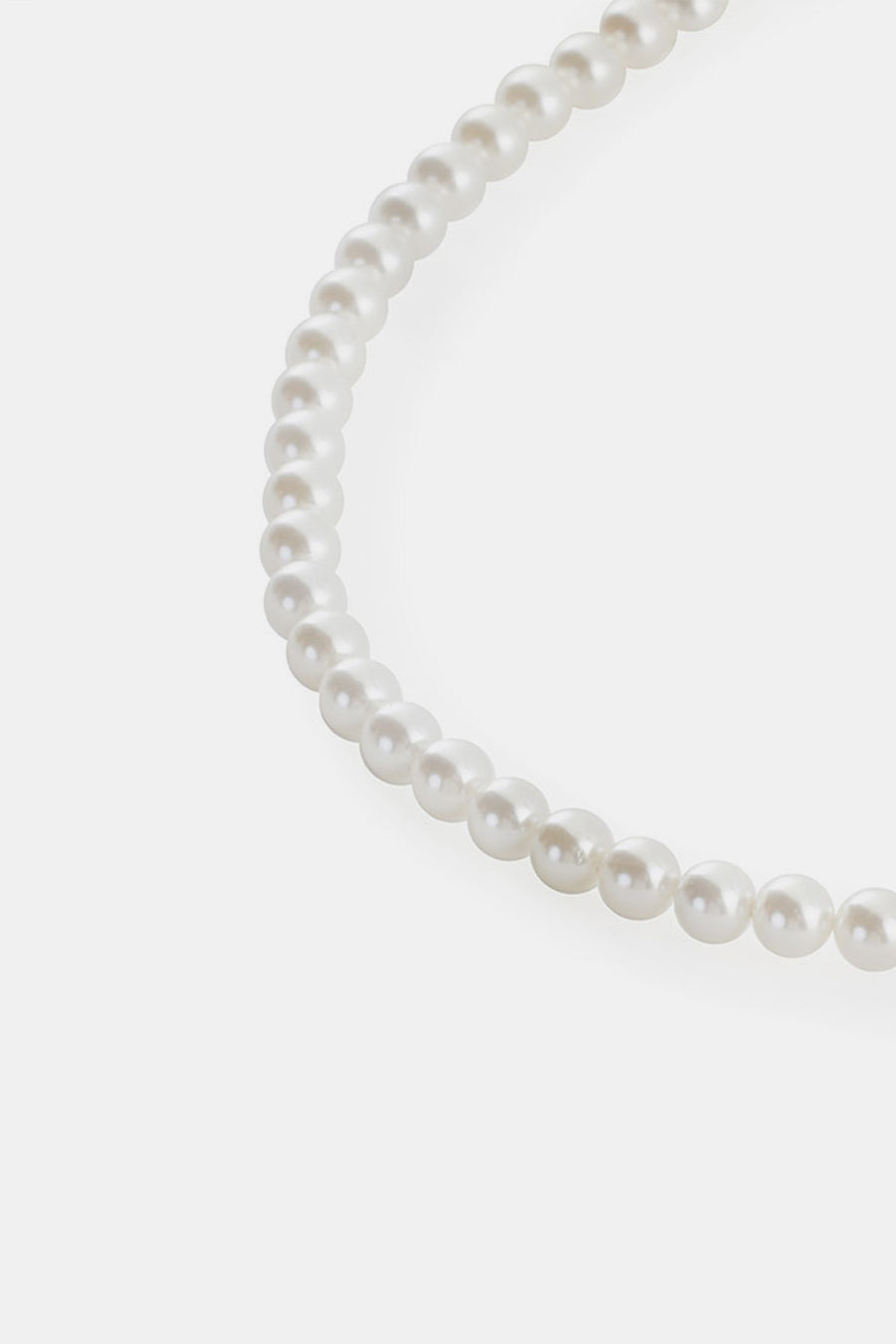 Serge Denimes Silver Pearl Necklace - Notre